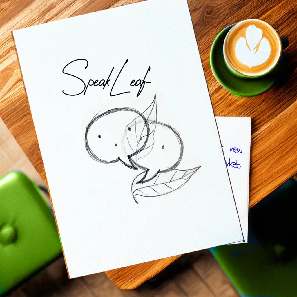 Speakleaflogo Rough